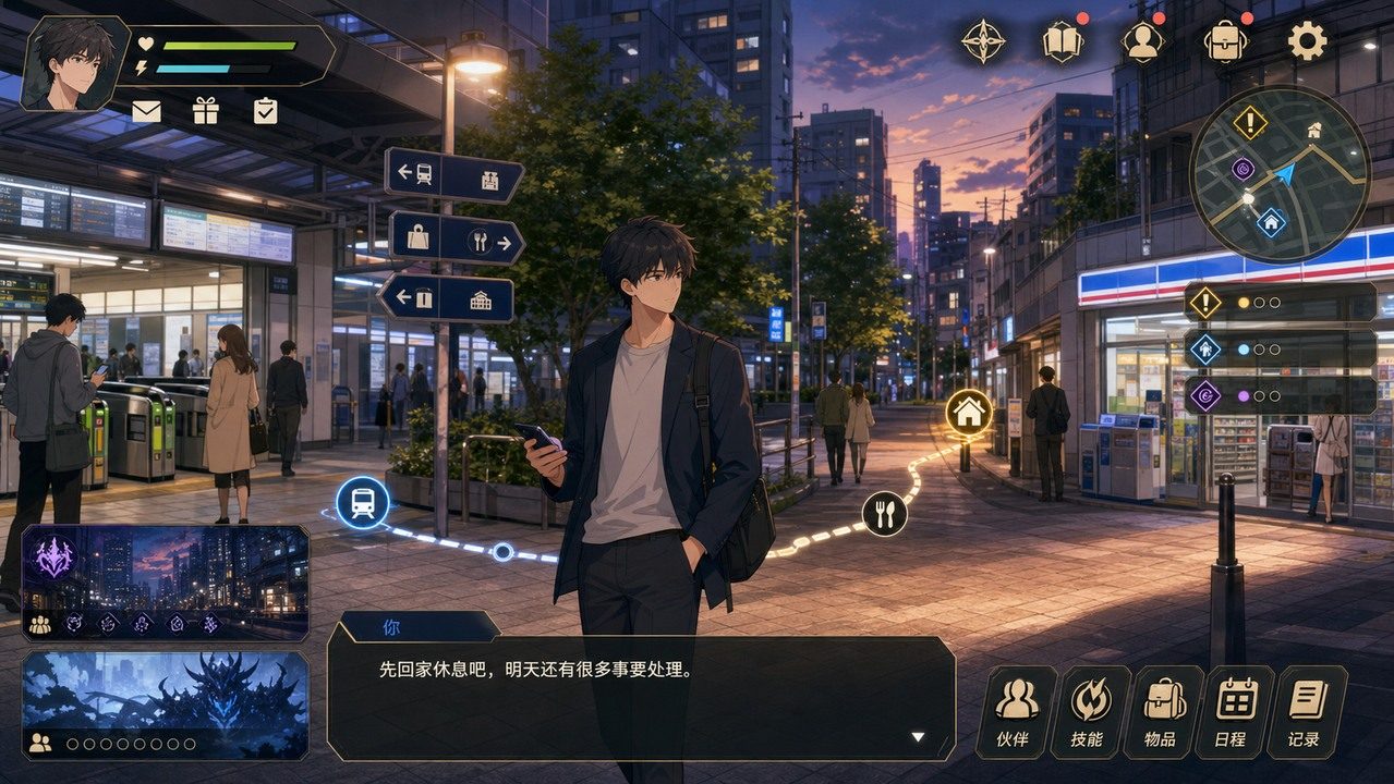 枫酱想回家 角色路线 预览图 4